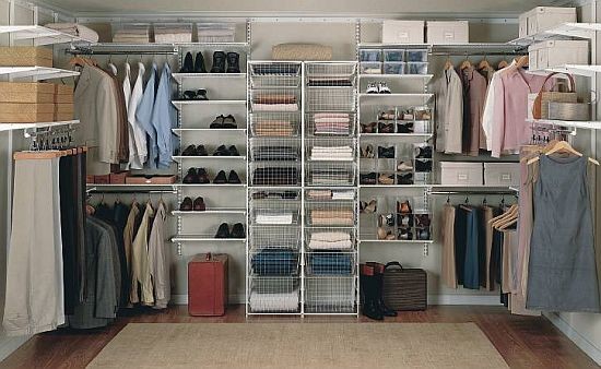Готовые системы хранения для гардеробных и шкафов-купе, обзор с фото